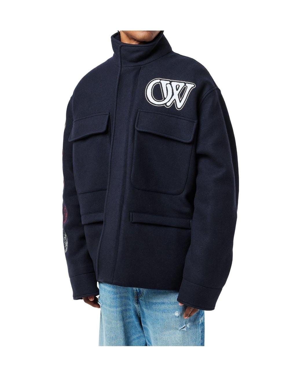 Off-White c/o Virgil Abloh Blue Moon Jacket Sn99 for men