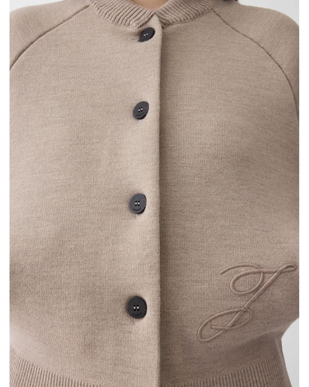 Jacquemus Natural The Lavande Cardigan