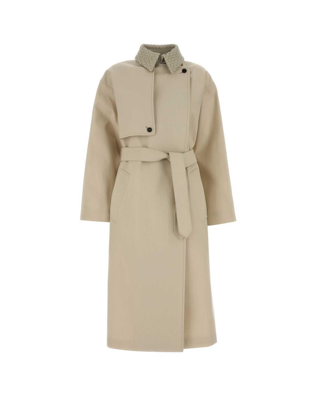 Bottega Veneta Natural Trench