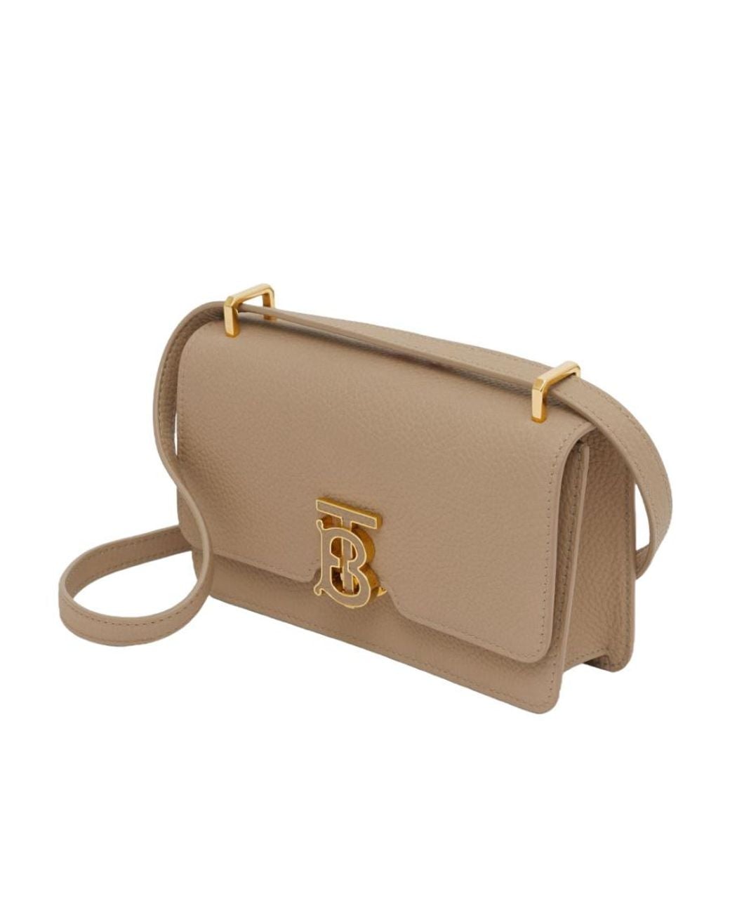Burberry Natural Mini Tb Shoulder Bag