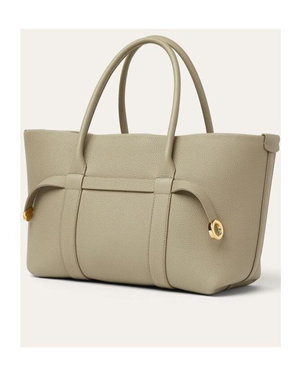 Loro Piana Natural Small Ghiera Shopper Bag