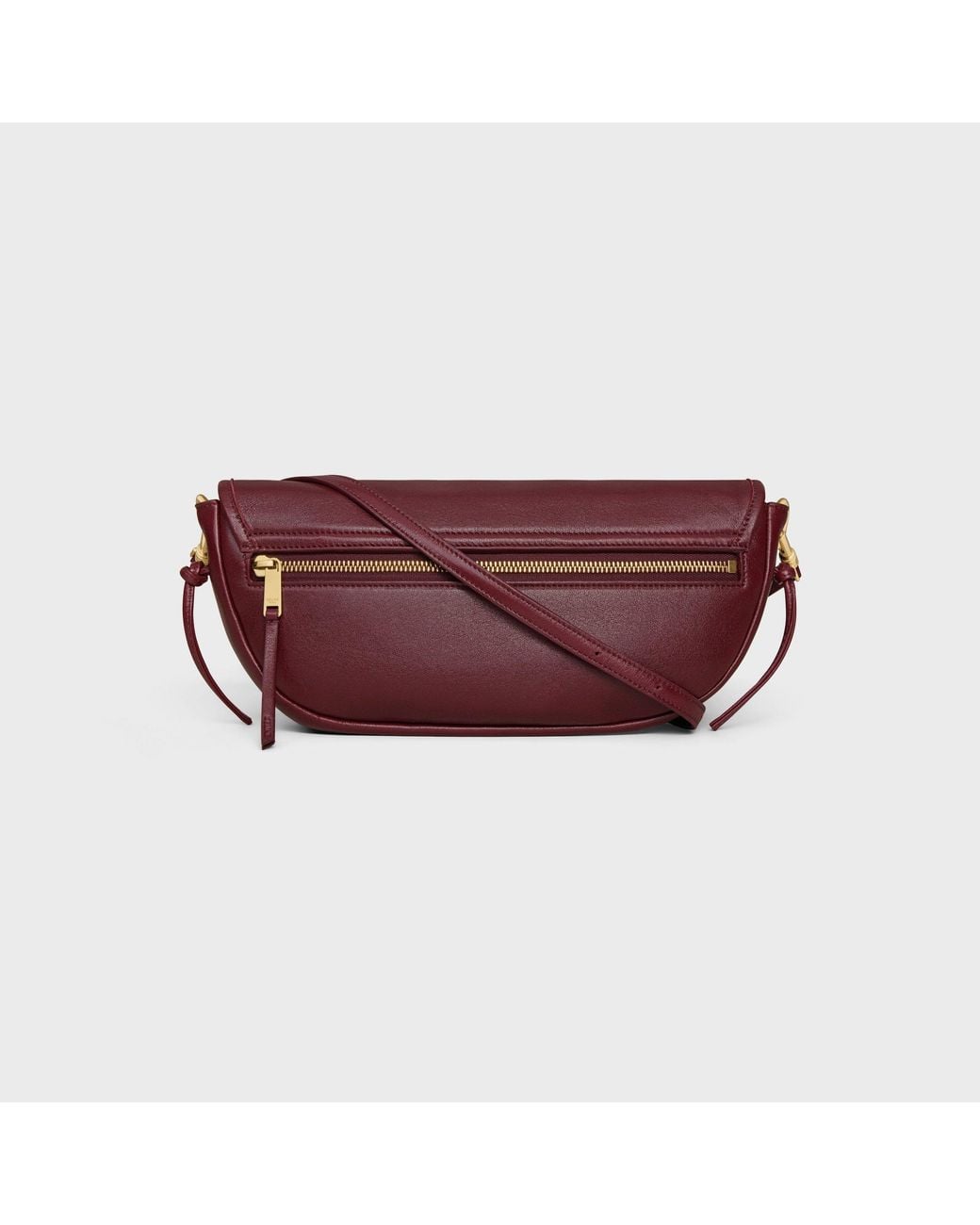 Céline Purple Little Halfmoon Soft Triomphe