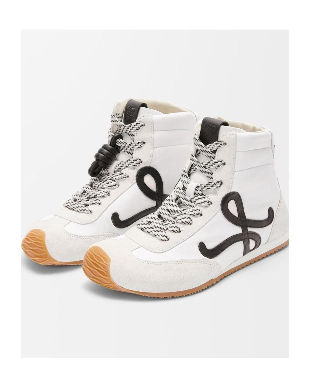 Loewe White Ballet Runner 2.0 High Top Sneakers