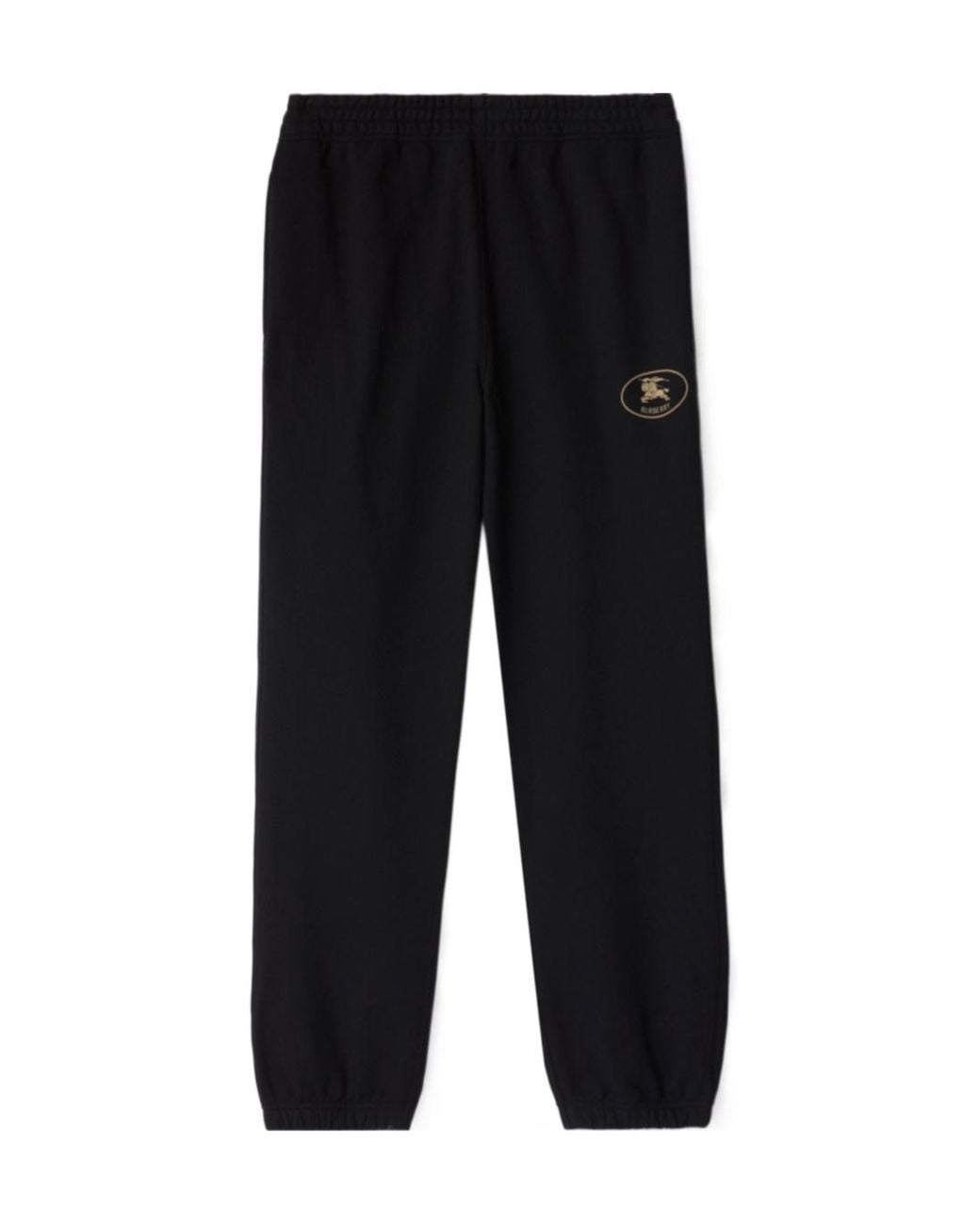 Burberry Black Knight Stamp Jogging Pants for men