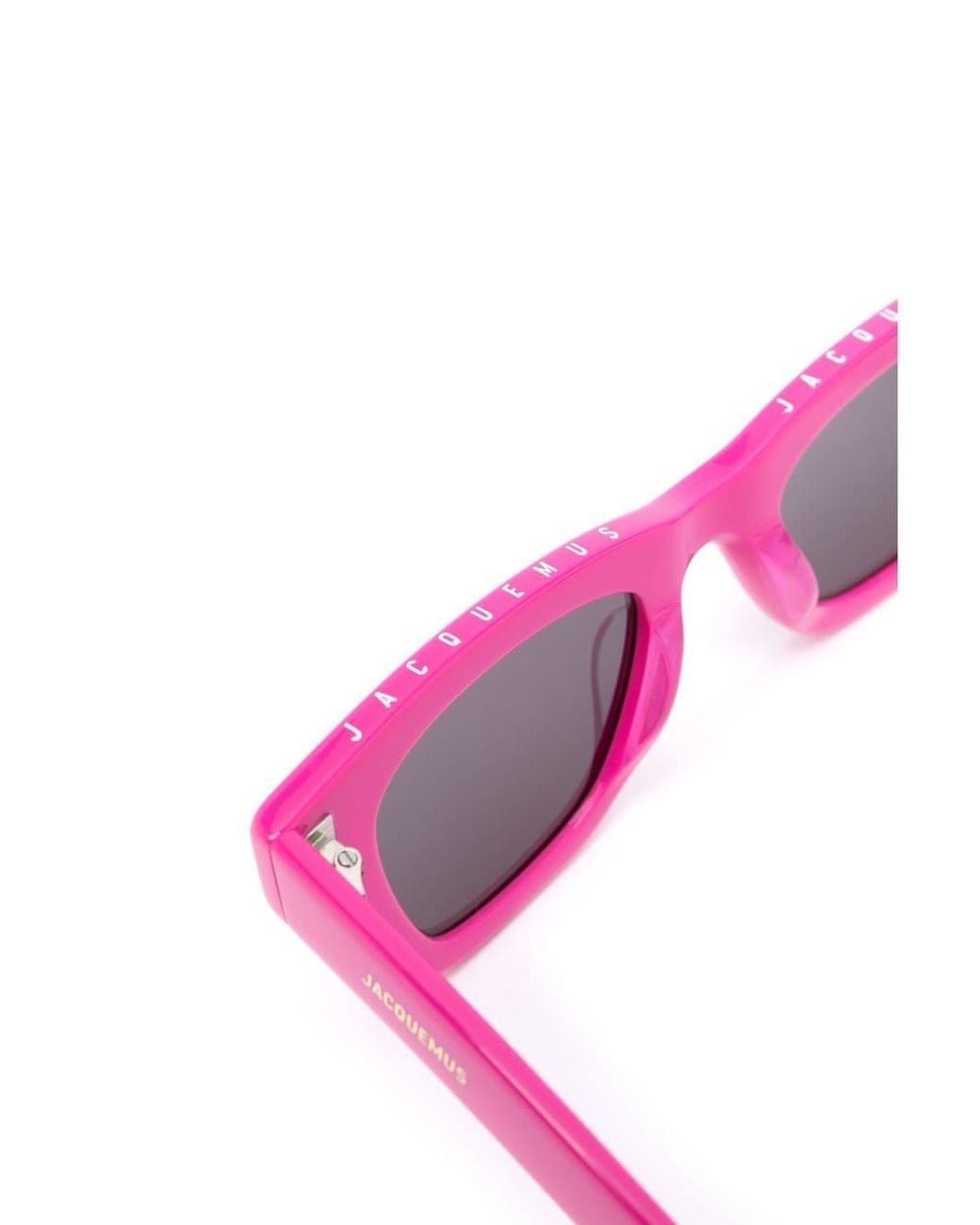 Jacquemus Pink Square-Frame Sunglasses
