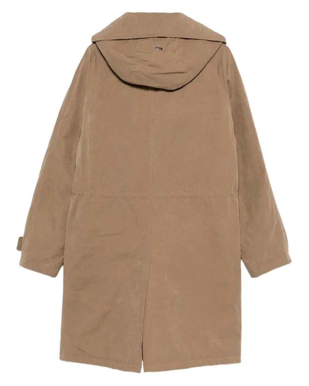 Herno Natural Hooded Drawstring Parka for men