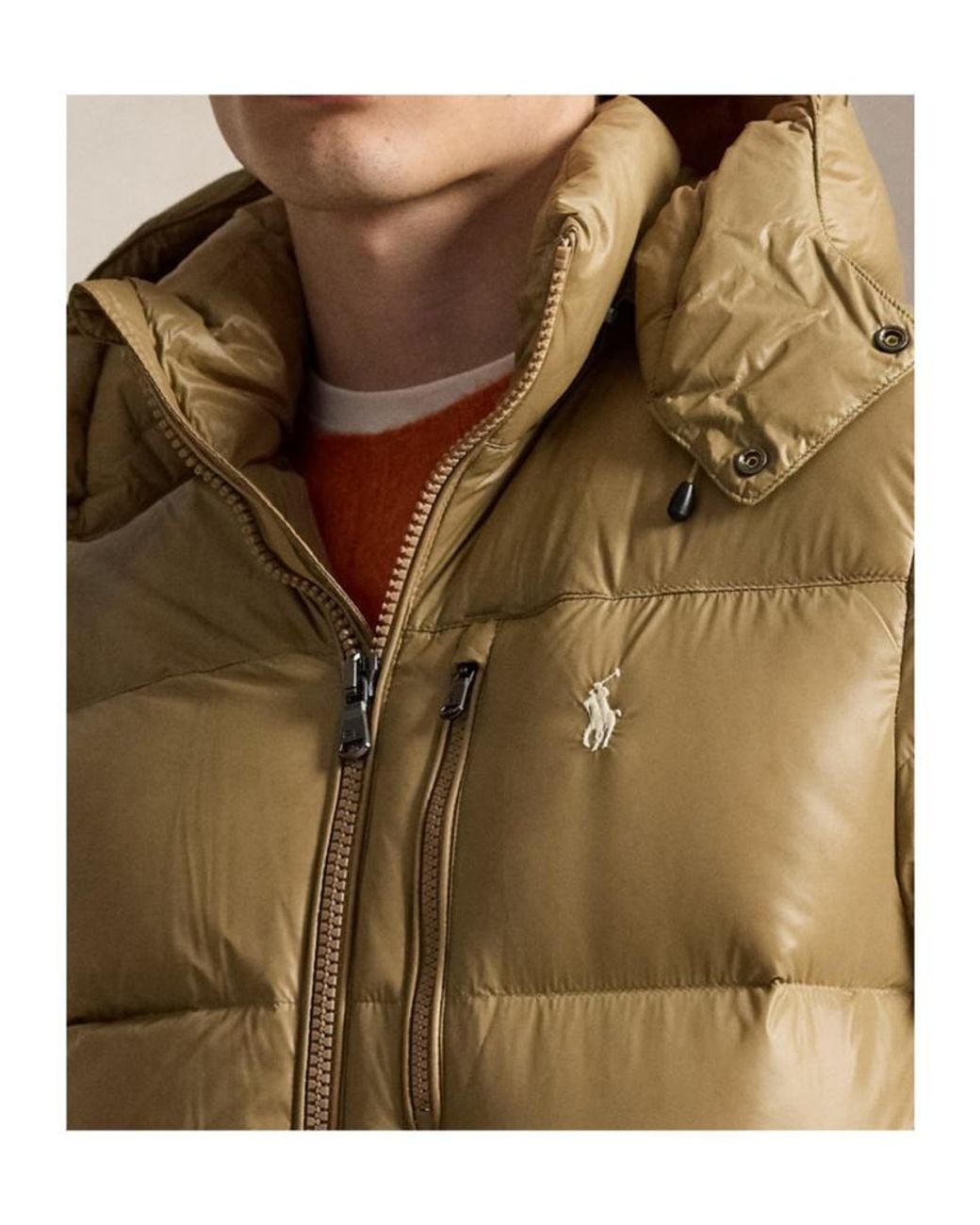 Polo Ralph Lauren Natural The Gorham Glossed Down Jacket for men
