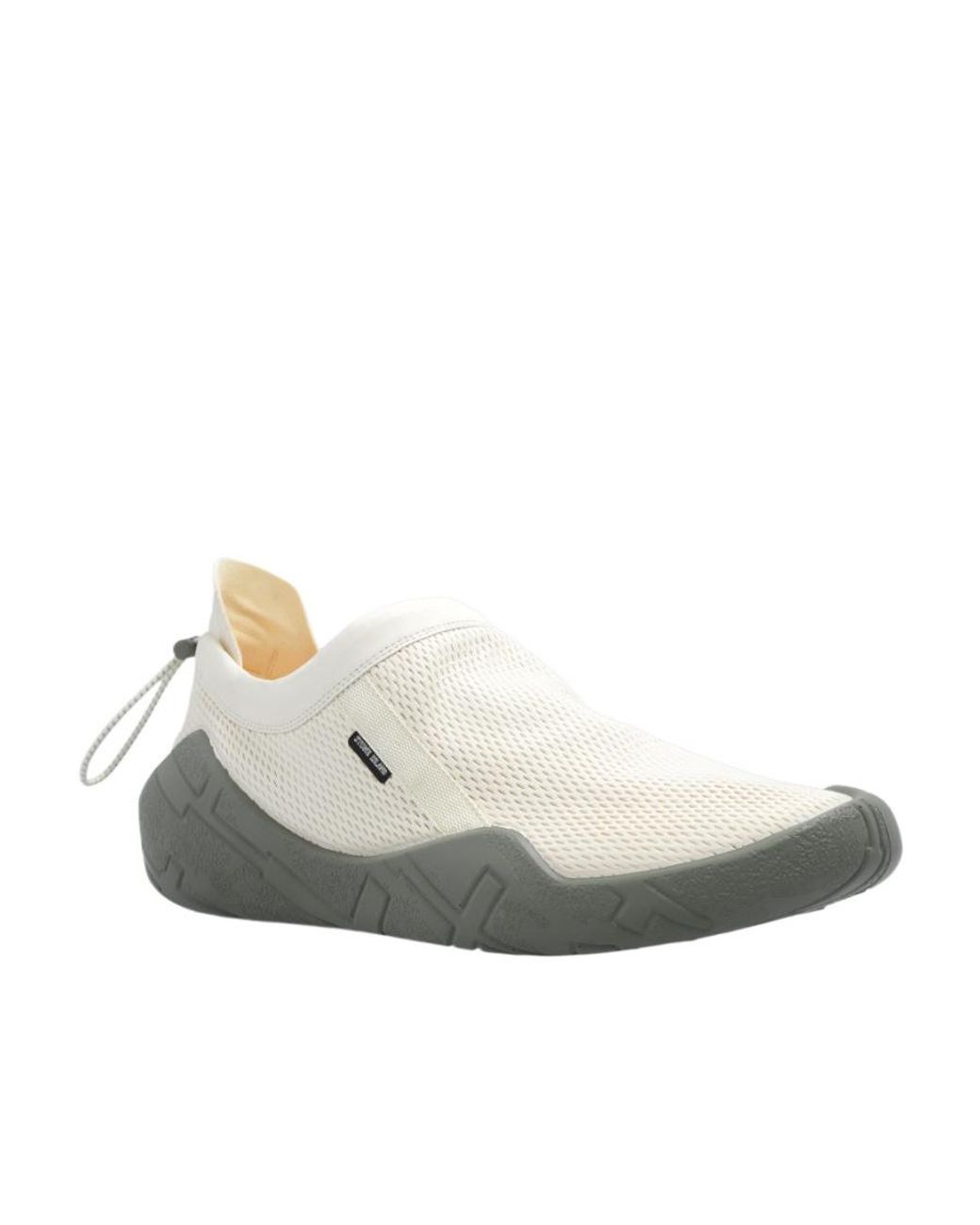 Stone Island White Shadow Project Slip-On Sneakers for men