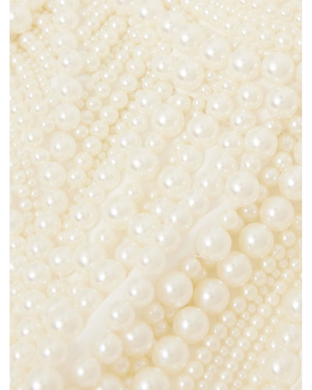 retroféte Natural Elaina Faux Pearl Dress