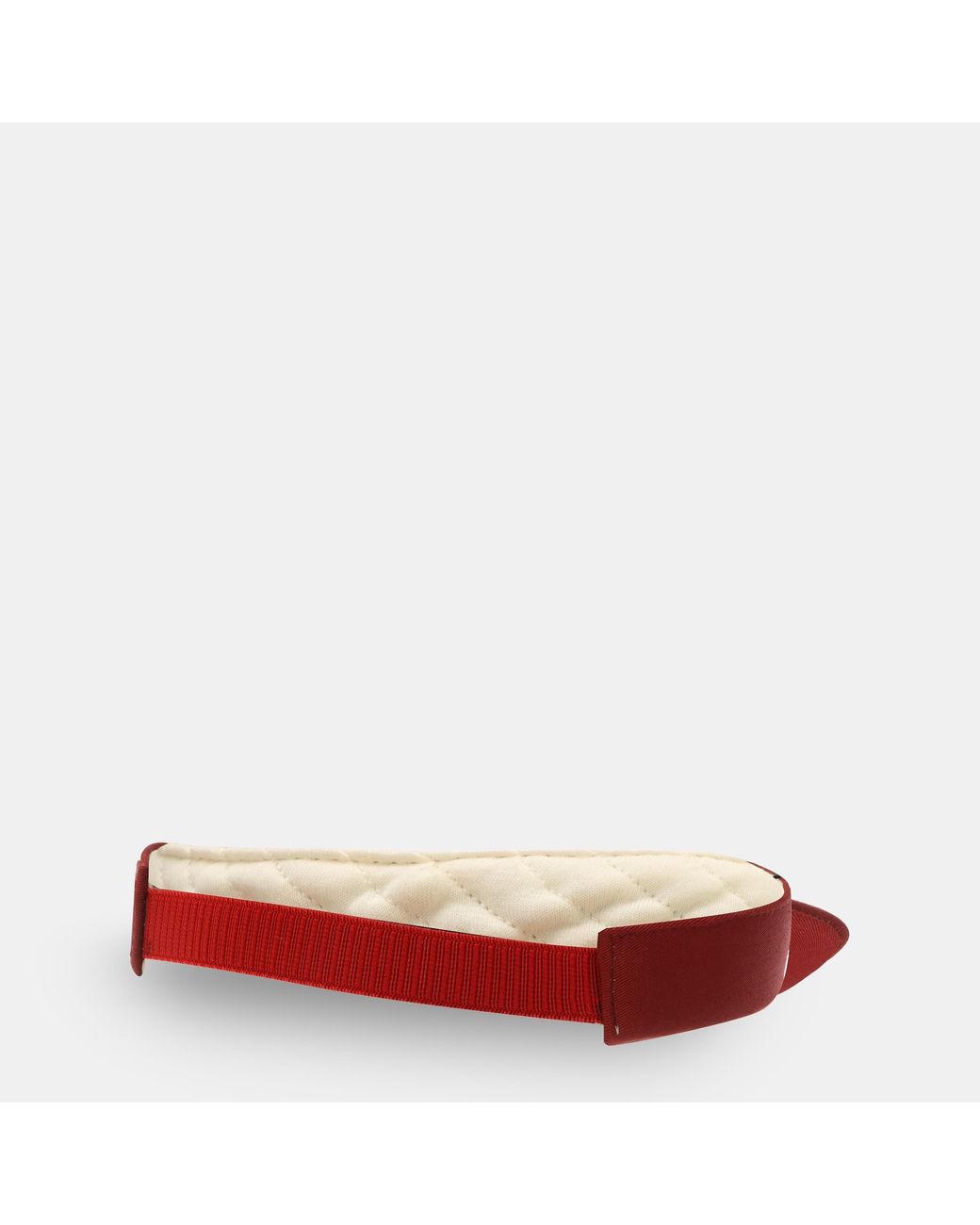 Gucci Red Interlocking G Stripe Visor