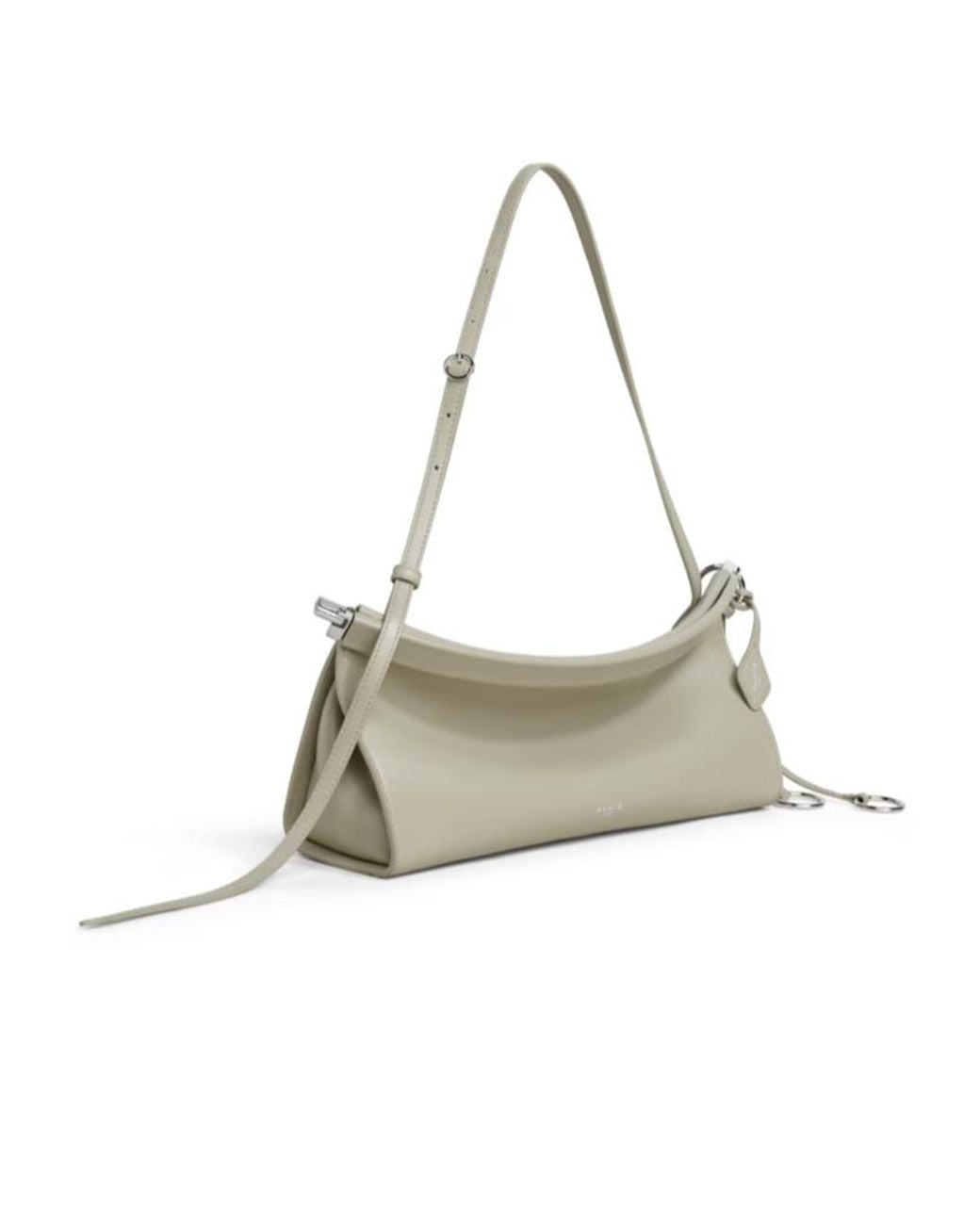 Alaïa Metallic Alaïa Le Click East West Medium Shoulder Bag