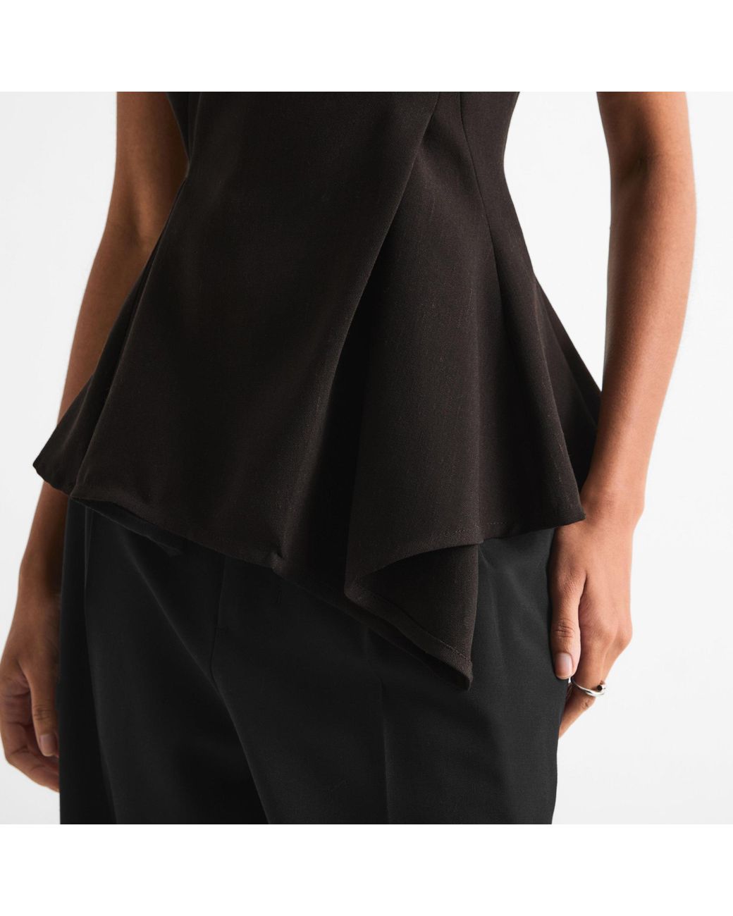 Magda Butrym Black Simple Shirt