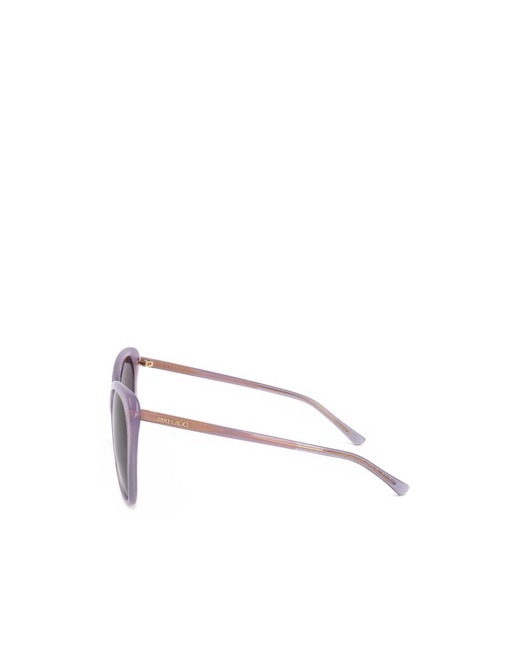 Jimmy Choo Purple Eyewear Ele Cat-Eye Frame Sunglasses