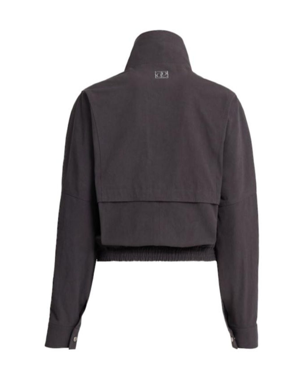 Magda Butrym Black Zip-Up Cotton Jacket