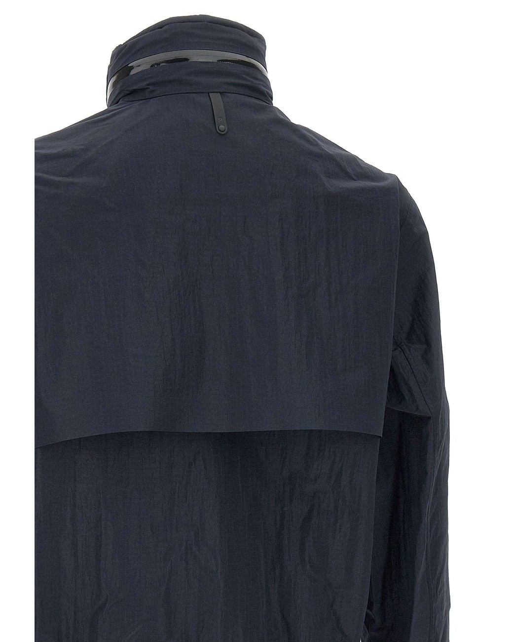 Mackage Blue Garrett Hooded Jacket for men