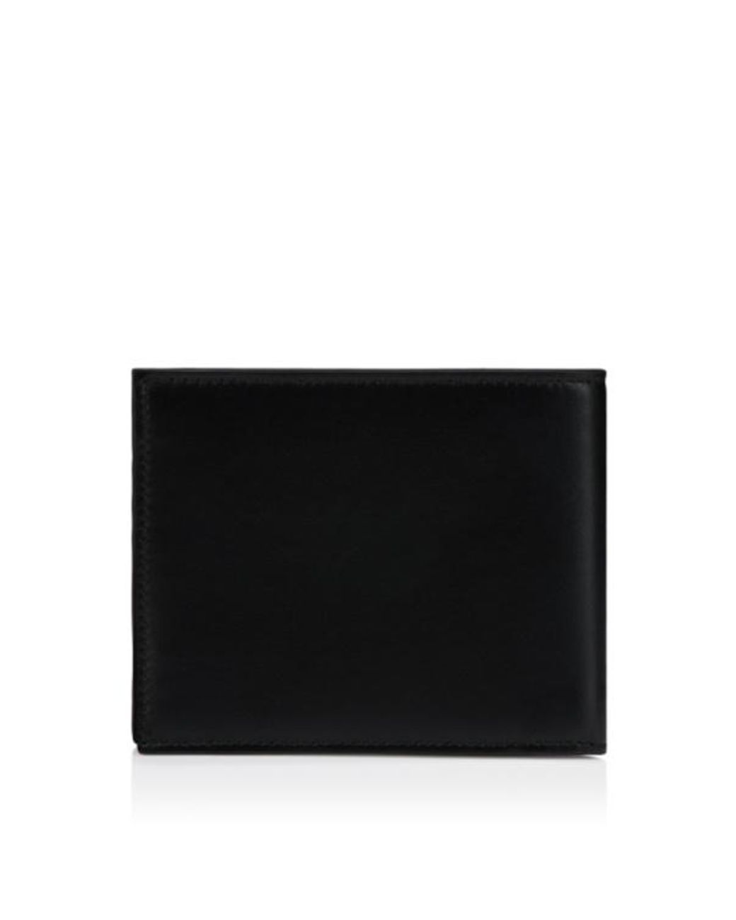 Christian Louboutin Black Logo Printed Bi-Fold Wallet for men