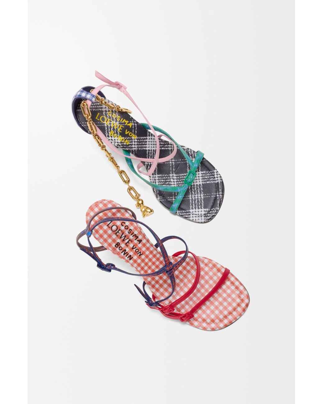 Loewe Pink New Comic Sandal