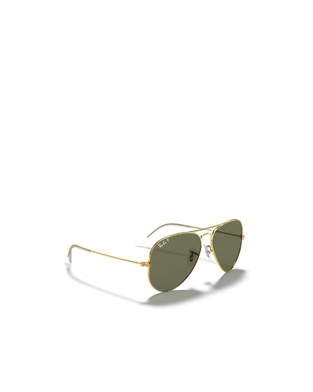 Ray-Ban Aviator Frame Sunglasses in Green for Men | Lyst