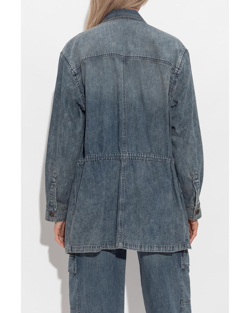 Isabel Marant Blue Isabel Marant Étoile Buttoned Denim Jacket