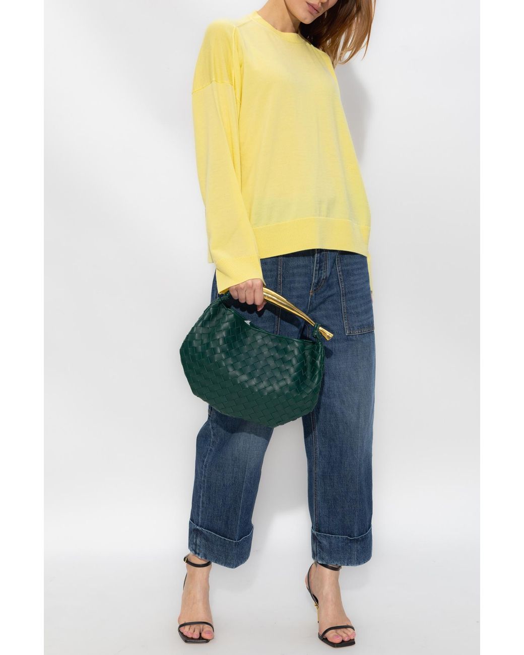 Bottega Veneta Yellow Crewneck Sweater