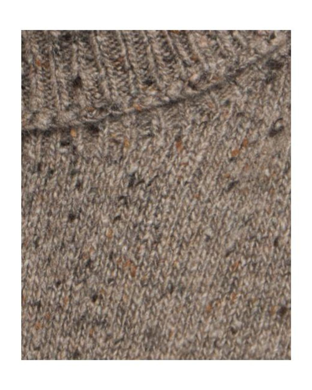 The Row Brown Cashmere Turtleneck