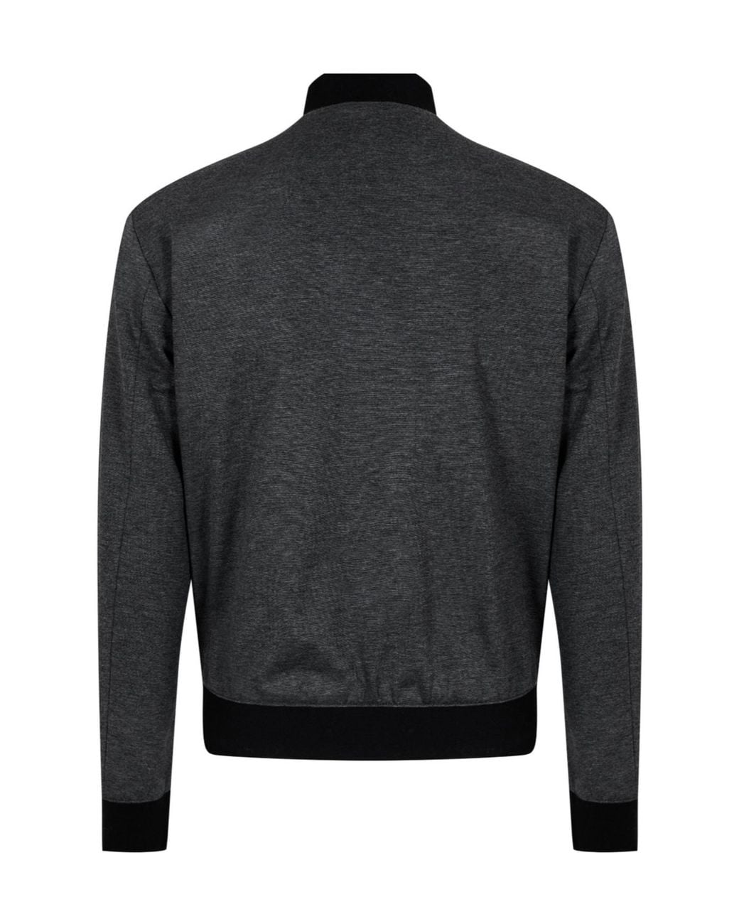 Boss Gray Wool Blend Casual Jacket for men