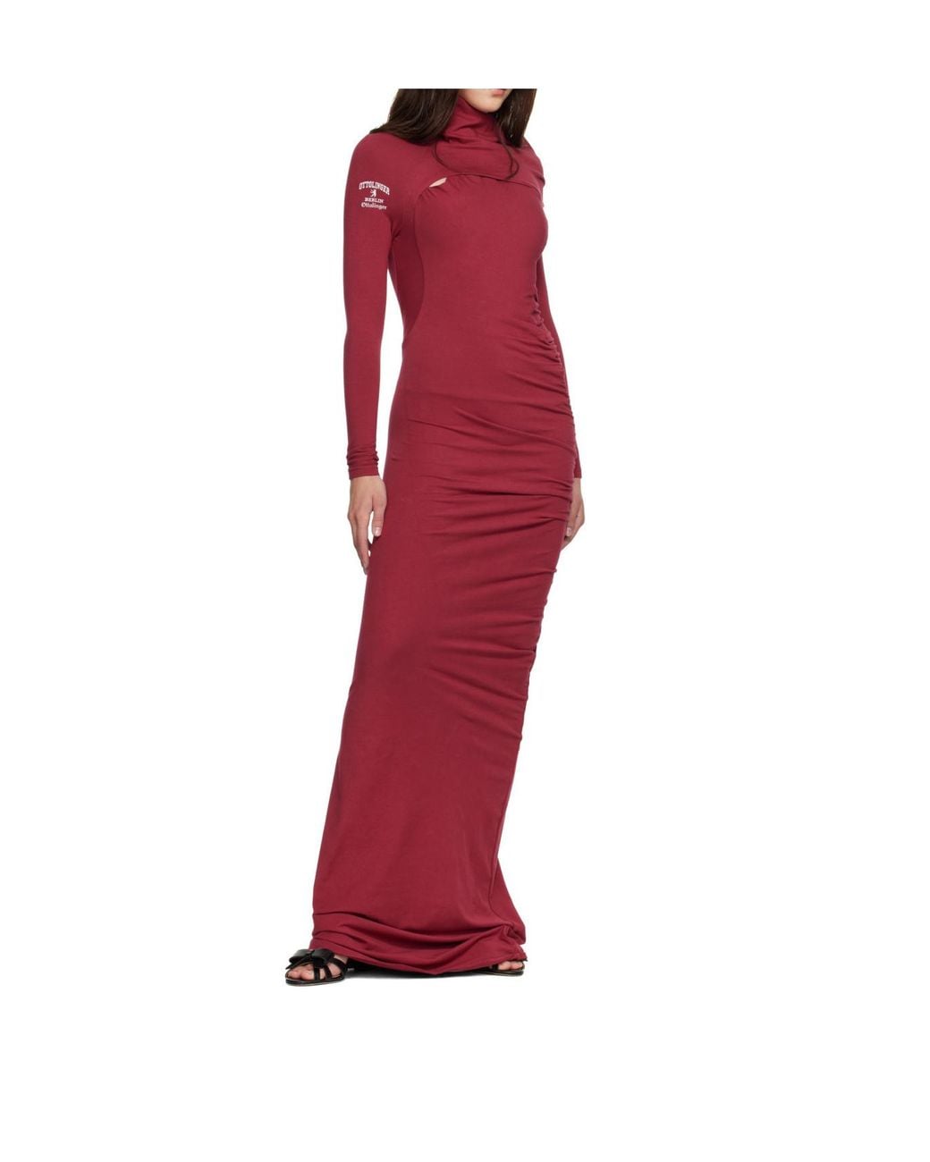 OTTOLINGER Red Long-Sleeved Dress