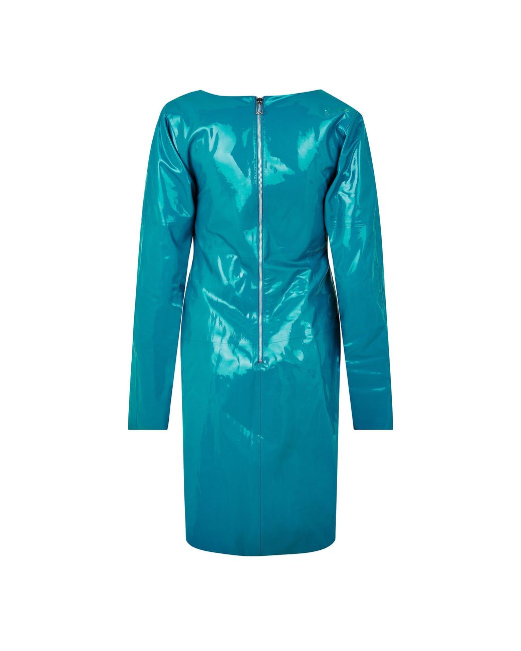 Bottega Veneta Blue Structured Mini Dress