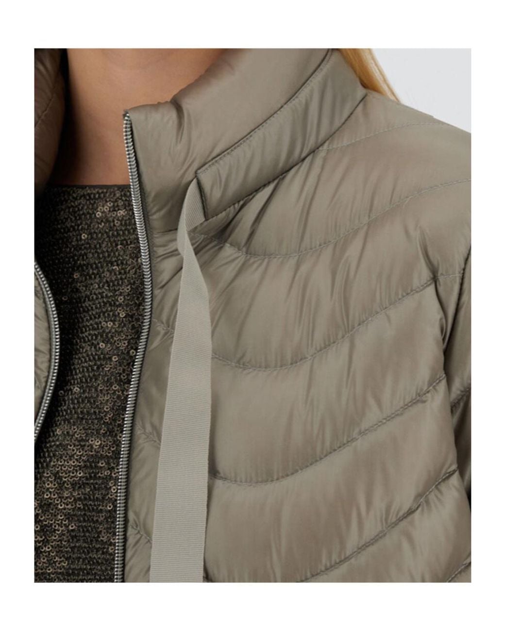 Herno Gray Ultralight Resort Short Jacket