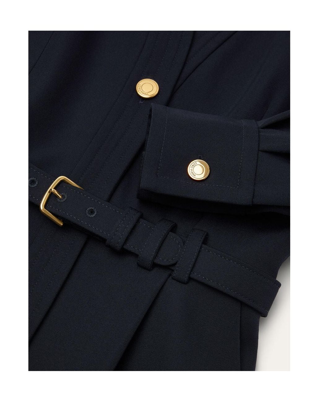 Loro Piana Blue Bis Gladys Dress