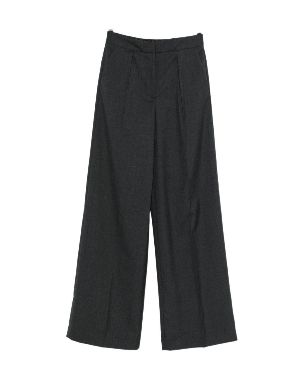 Joseph Black Wide-Leg Trousers