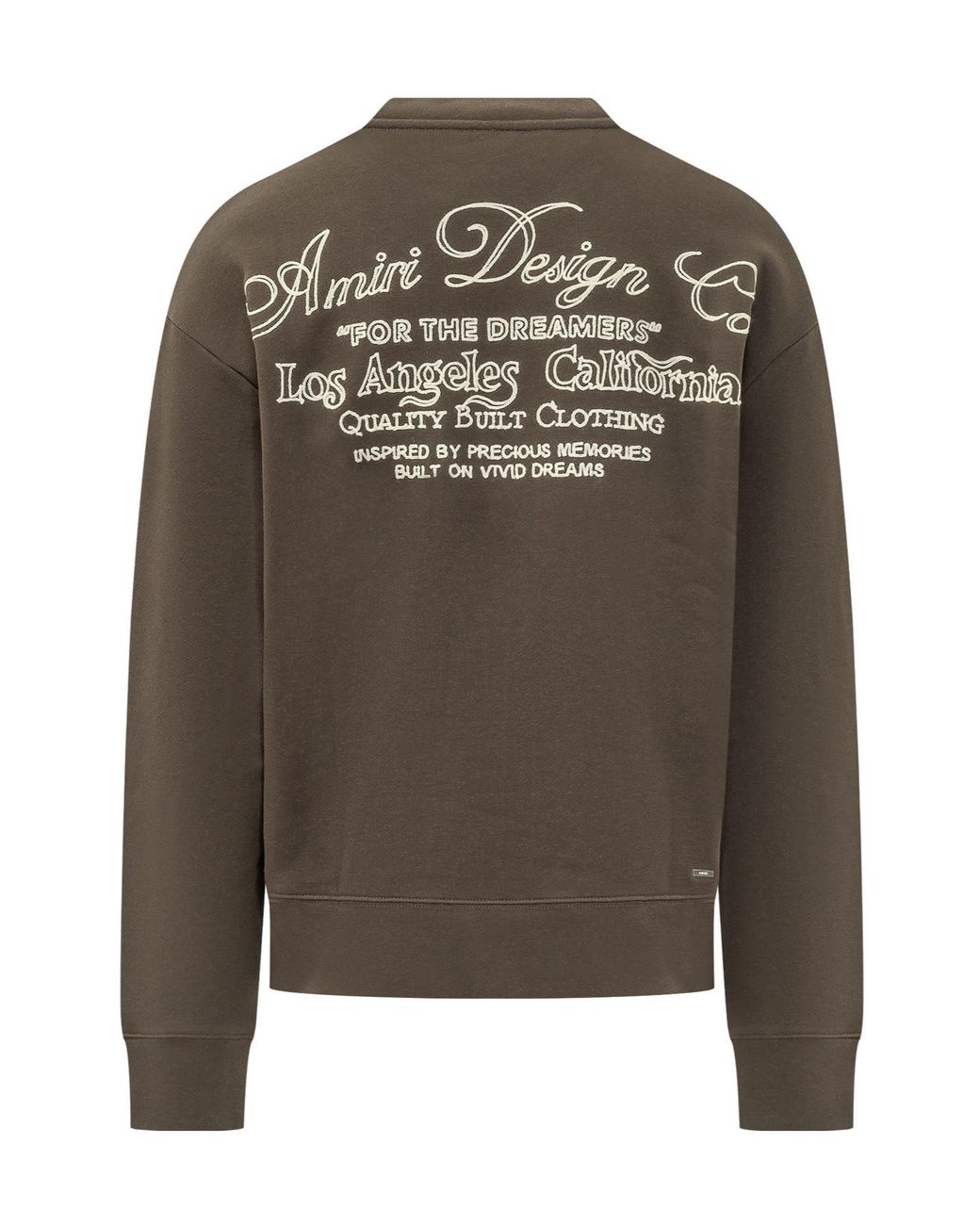 Amiri Brown Long-Sleeve T-Shirt for men