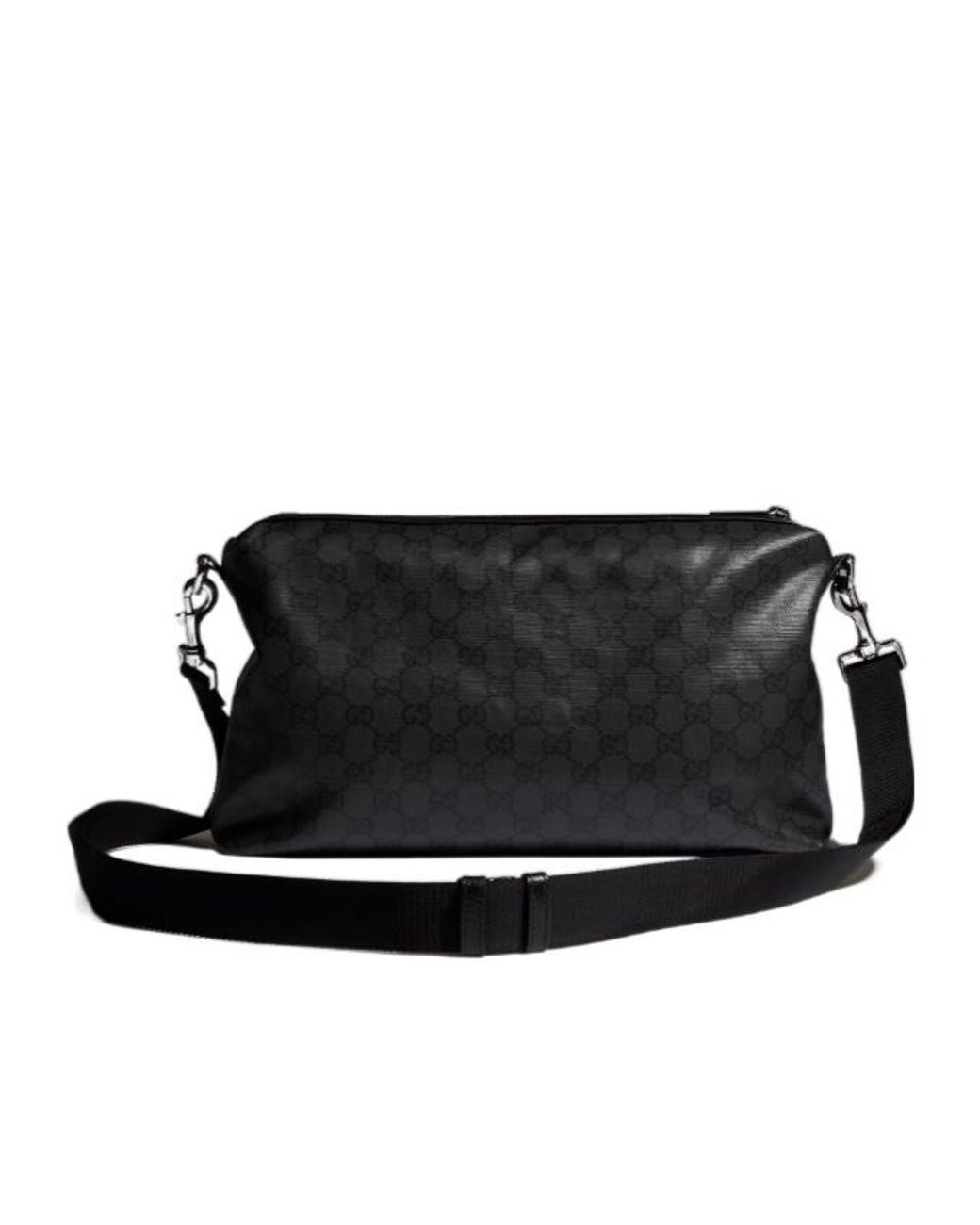 Gucci Black Essence Classic Medium Crossbody Bag for men