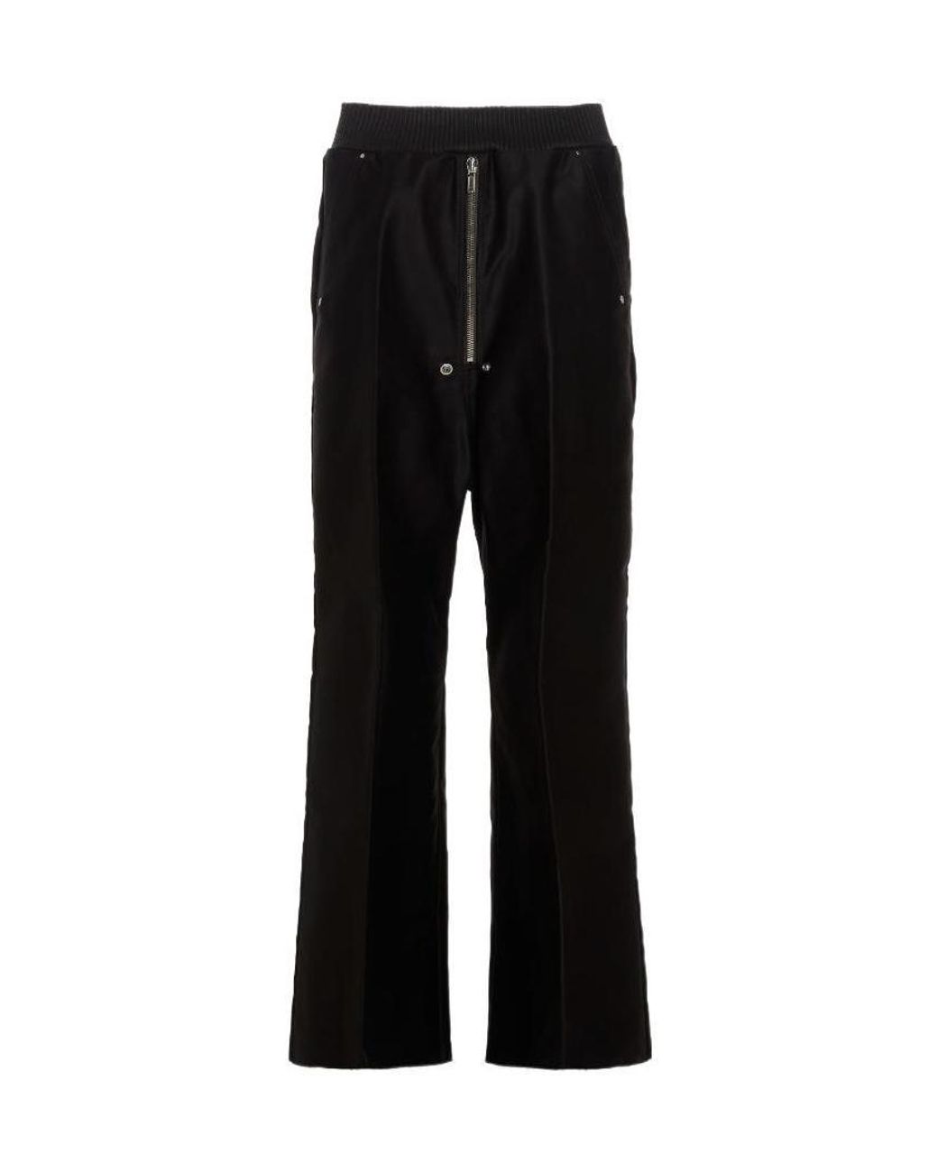 Rick Owens Black Geth Belas Wide-Leg Trousers for men