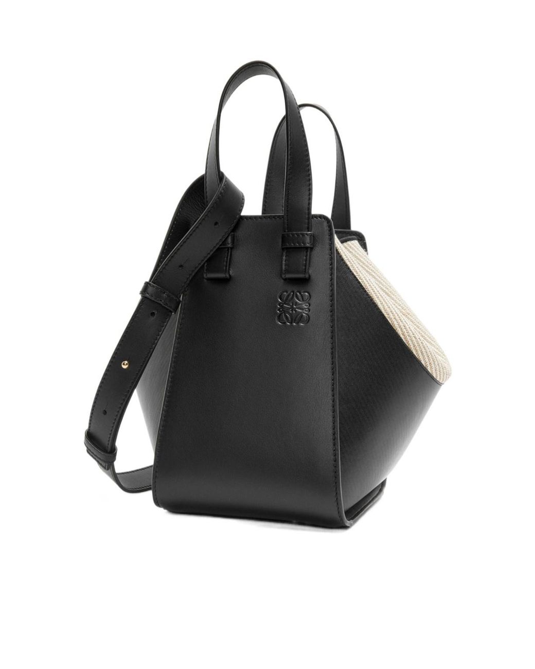 Loewe Black Compact Hammock Bag