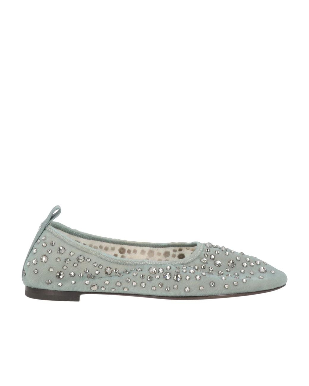 Tory Burch Gray Versatile Ballet Flats