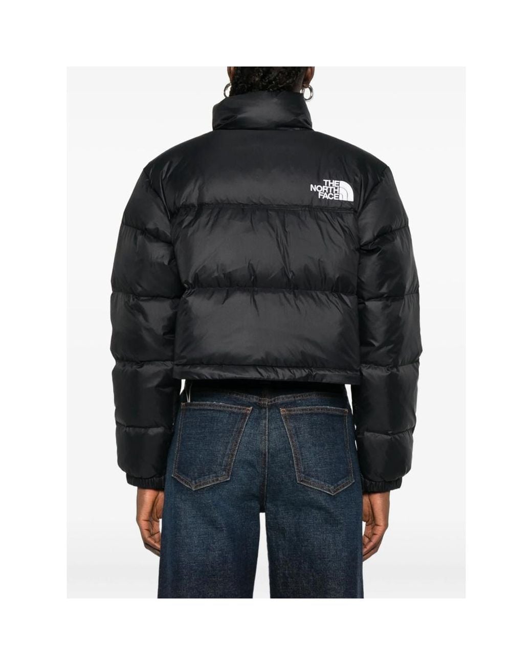 The North Face Black Puffer Short Down Jacket