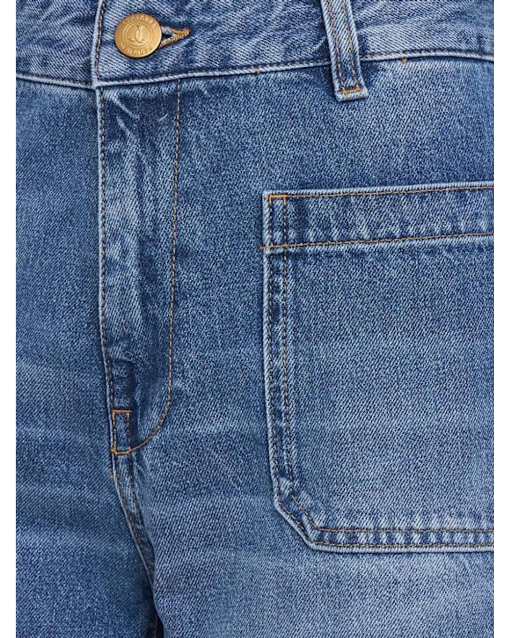 Seafarer Blue Curt Baggy Jeans