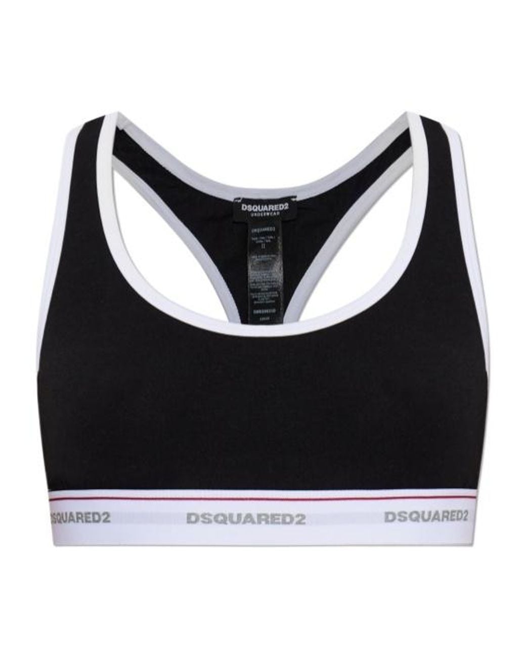 DSquared² Black Sleeveless Top