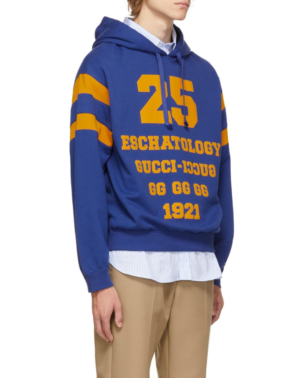 Gucci Sweaters Blue for men