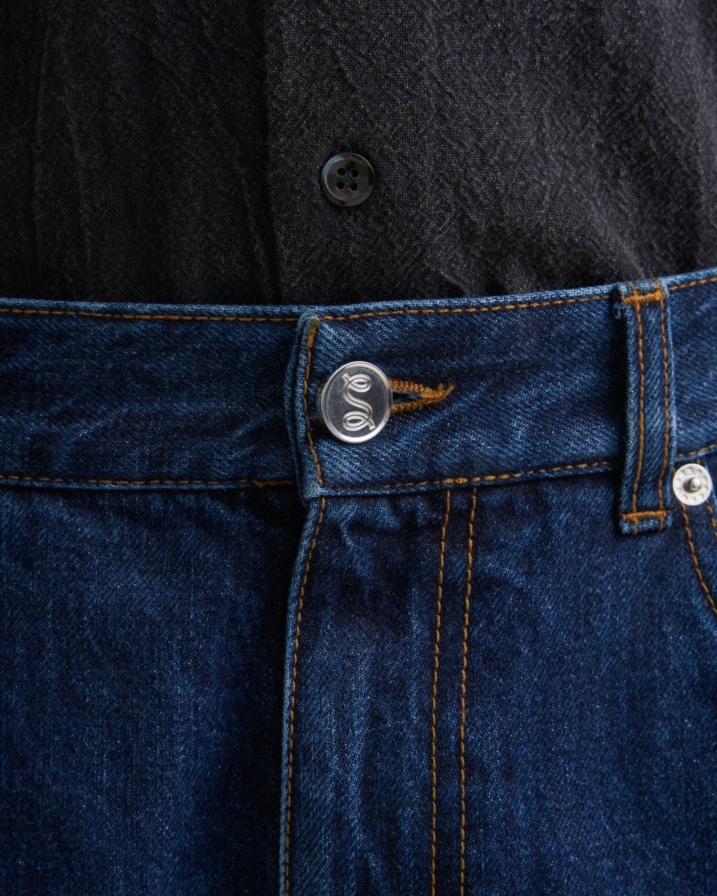 Séfr Blue Séfr Nasedo Relaxed Jeans for men