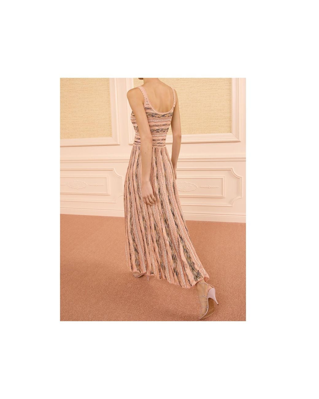 Ulla Johnson Pink Clio Knit Midi Skirt