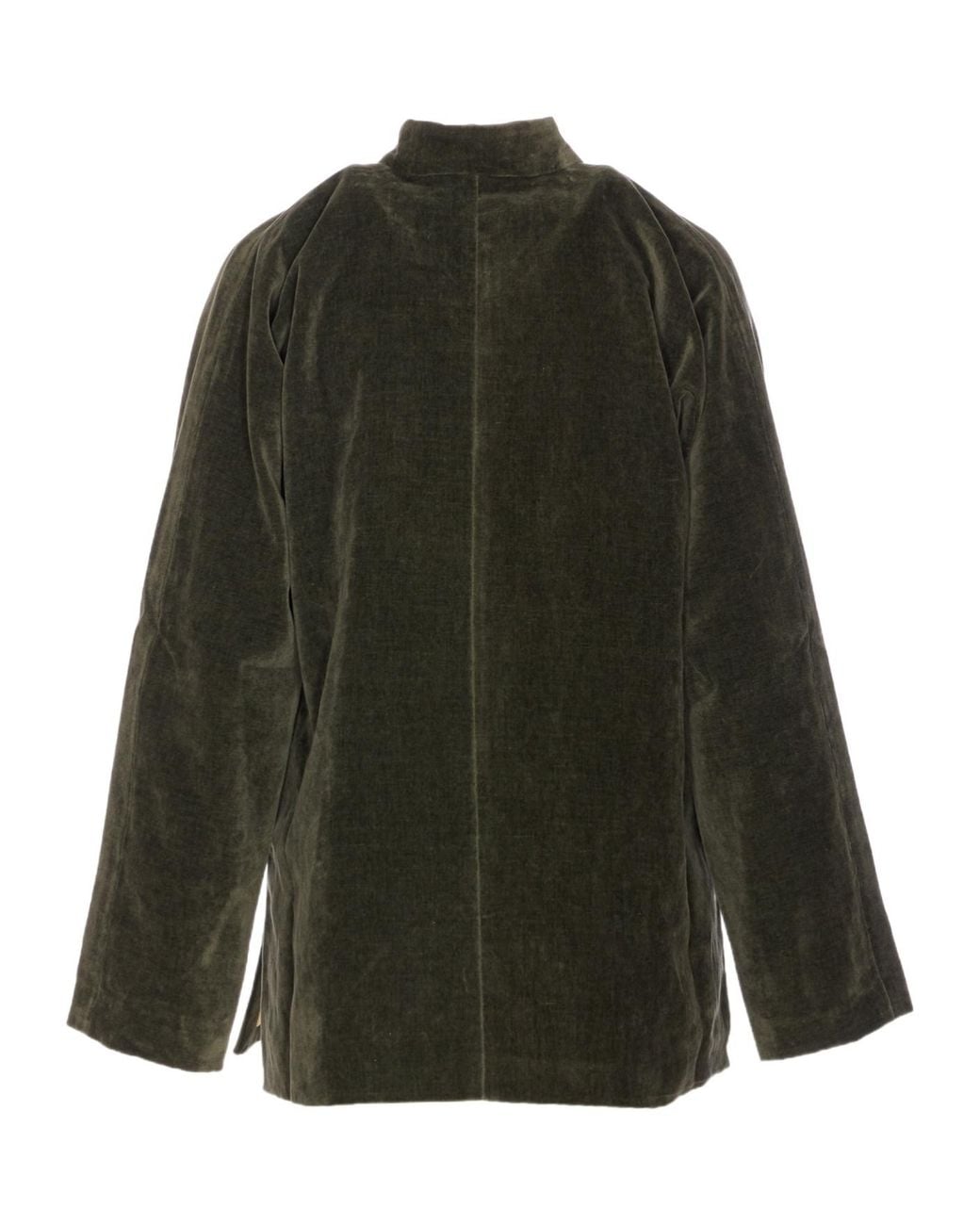 Uma Wang Green Long Sleeve Casual Jacket