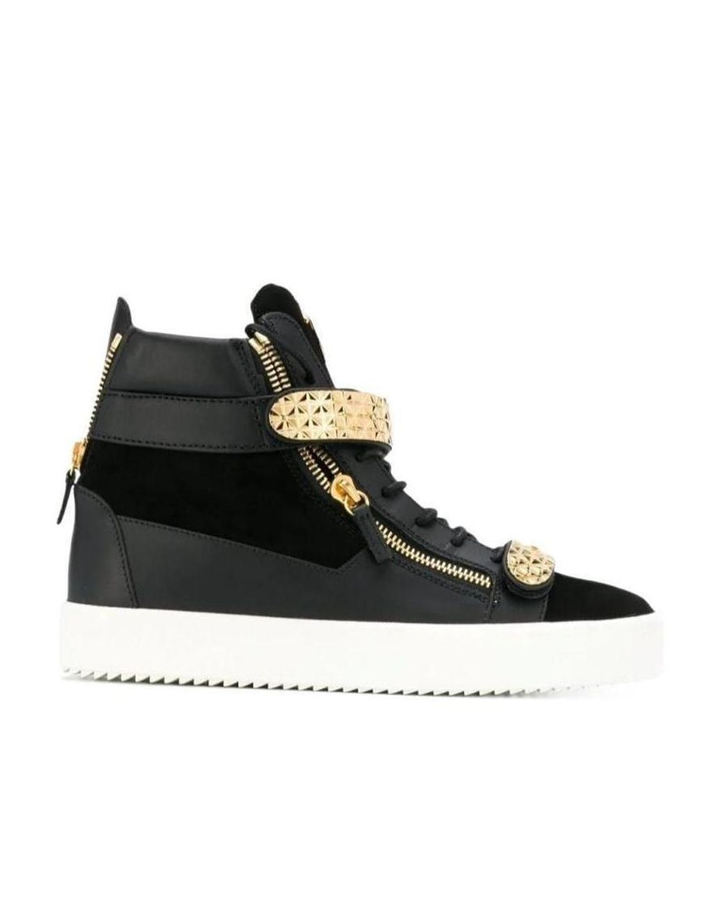 Giuseppe Zanotti Black High-Top Sneakers for men