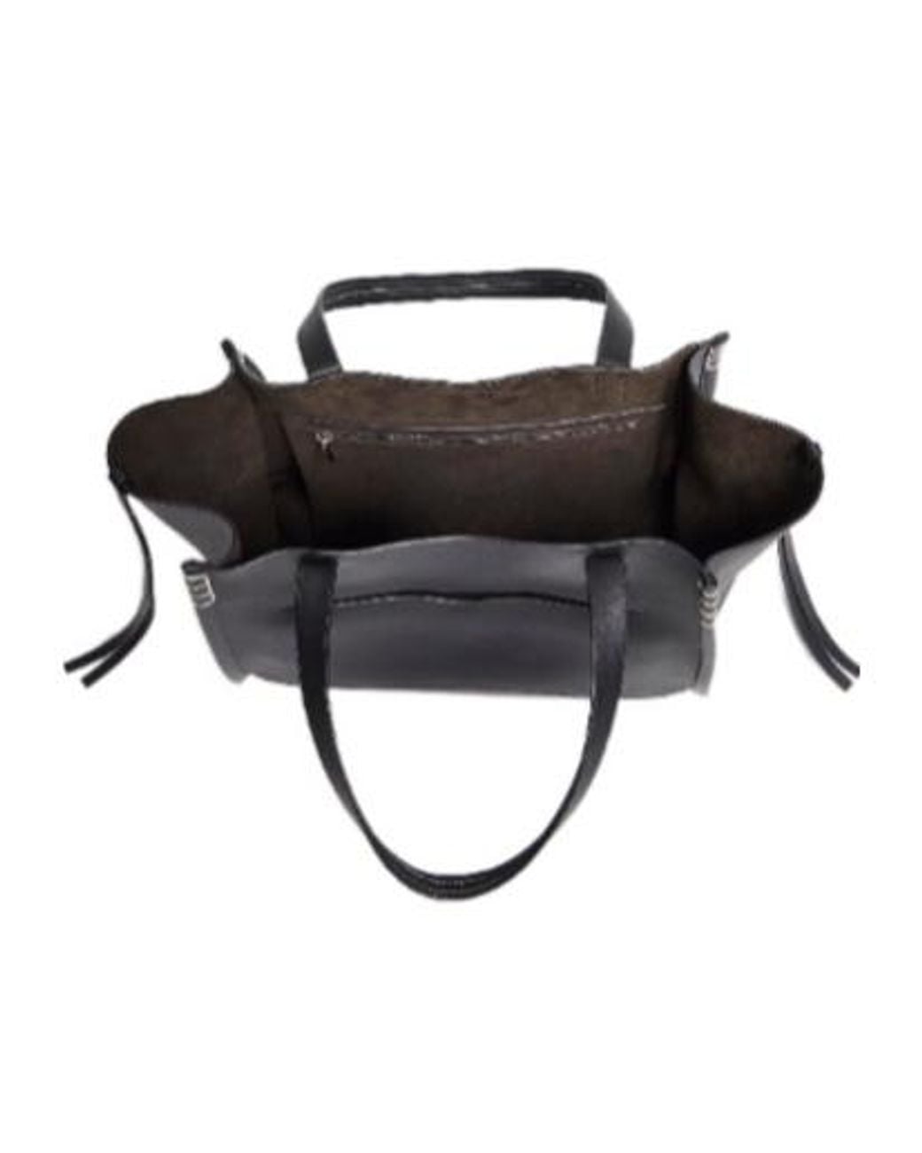 J.W. Anderson Black Jw Anderson Logo Embossed Tote Bag for men