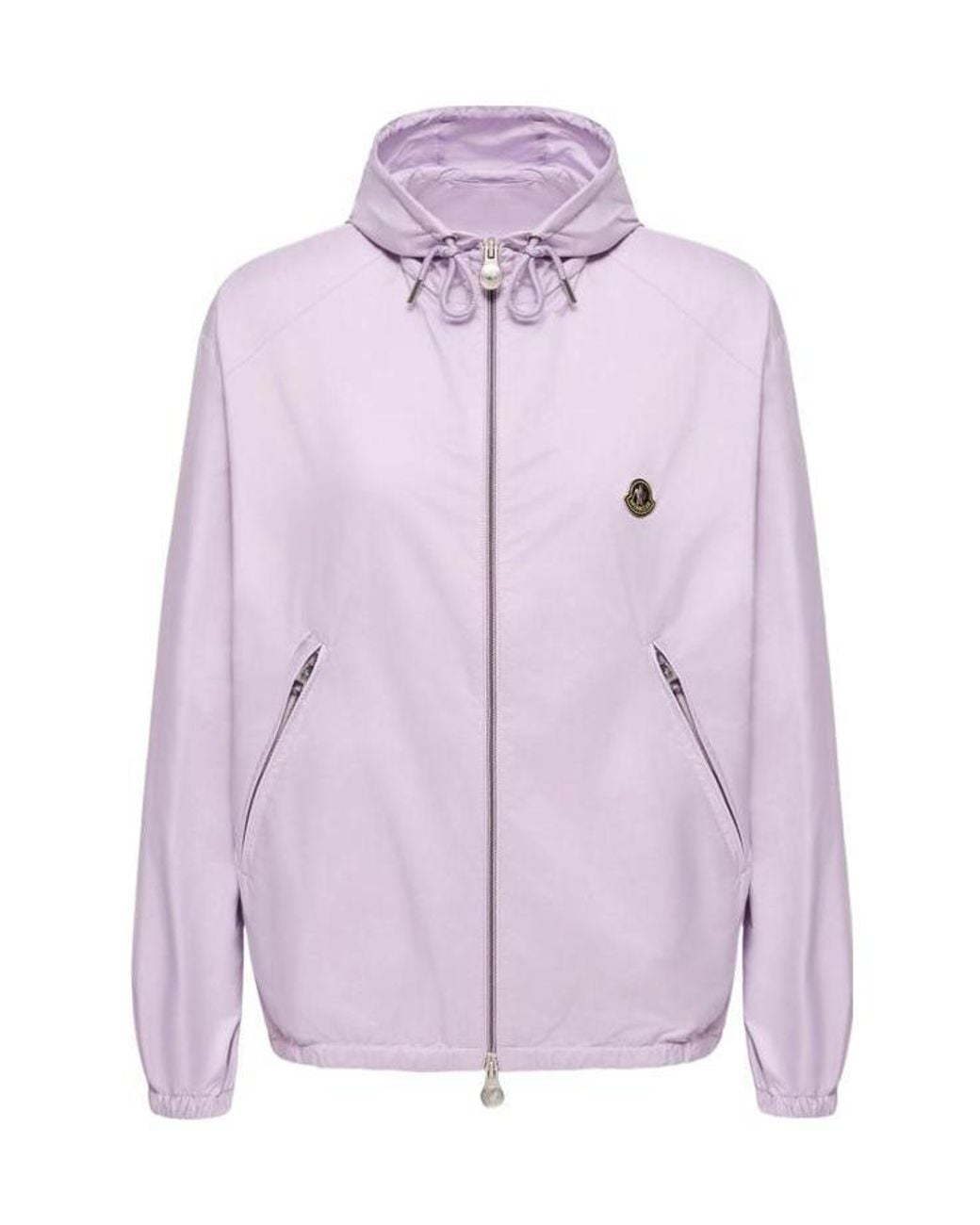 Moncler Purple Hooded Windbreaker