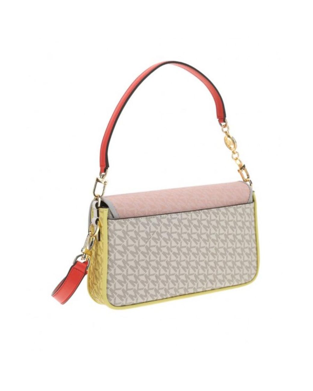Michael Kors Pink Small Color Logo Shoulder Bag