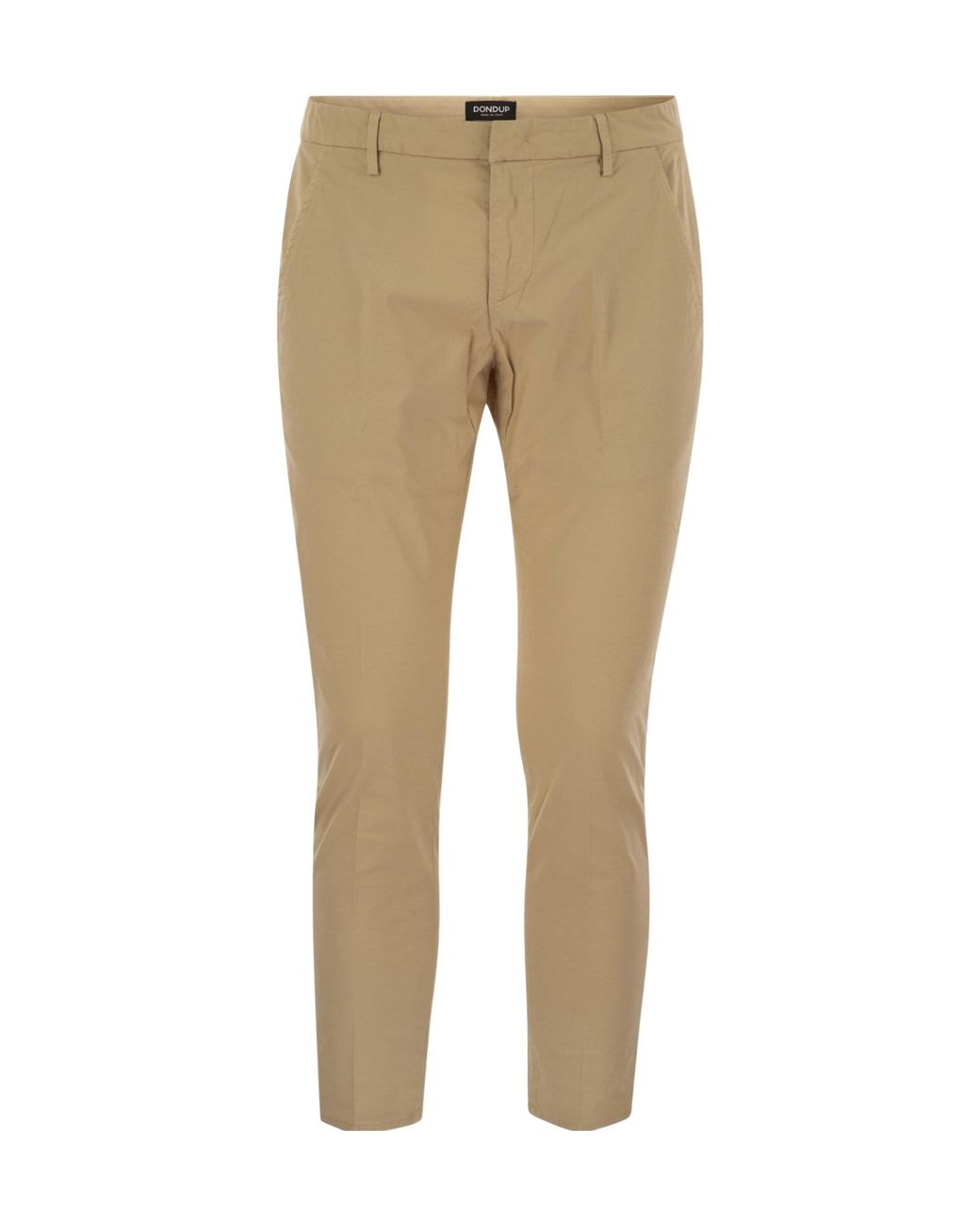 Dondup Green Alfredo Slim Fit Pants for men