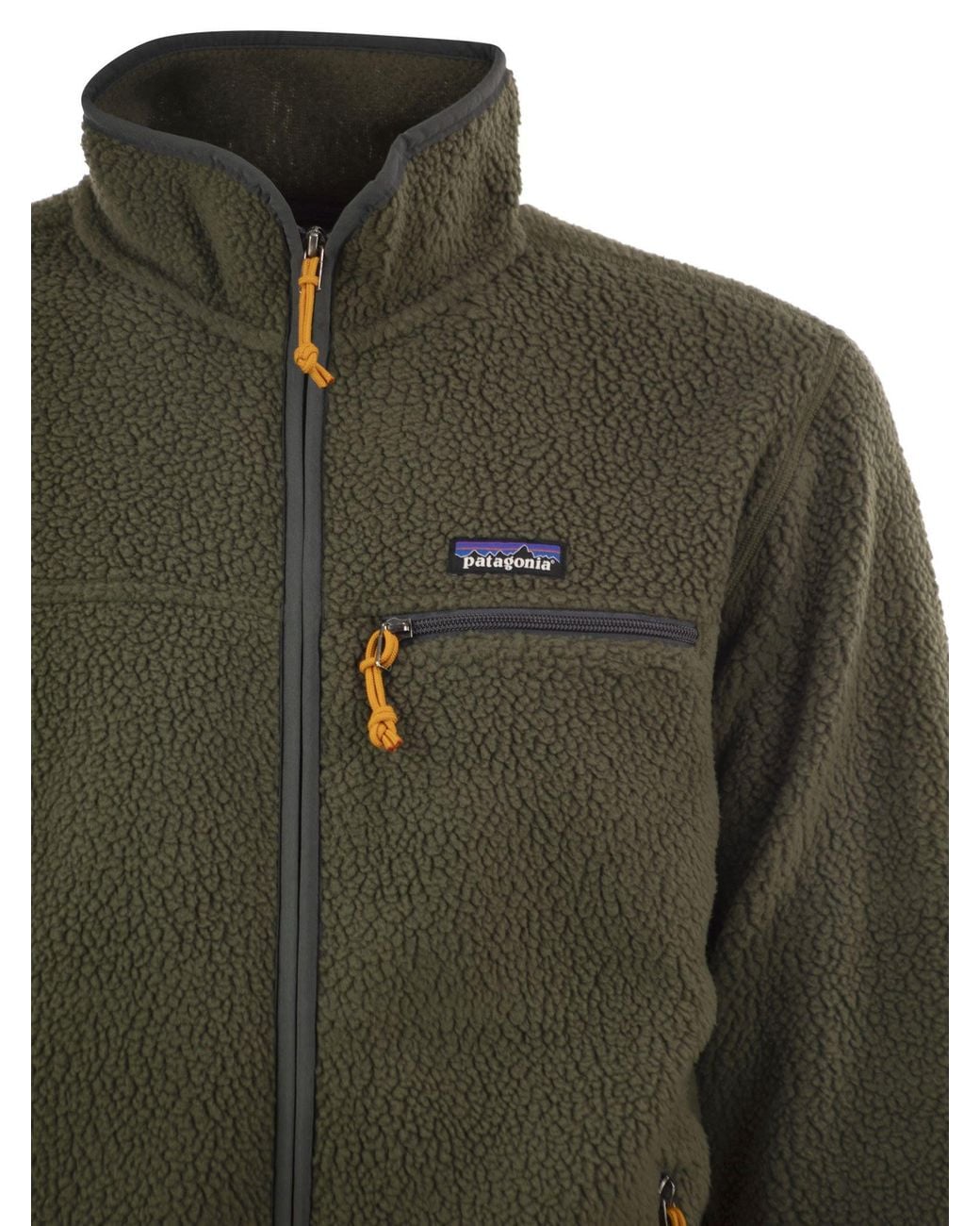 Patagonia Green Retro Pile Fleece Jacket for men