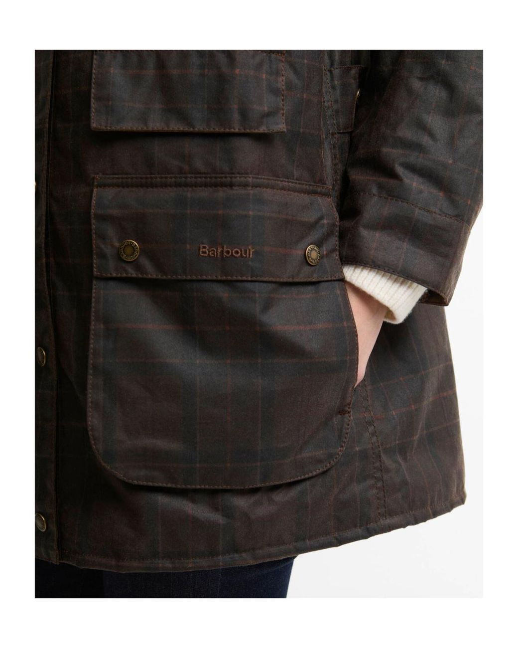 Barbour Black Waxed Jacket
